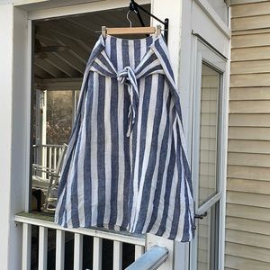 Front tie skirt from J. Crew’s Point Sur collection